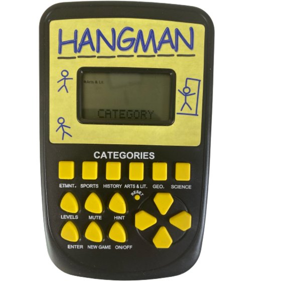Pocket Arcade Handheld Hangman Game - Tested Works - Picture 2 of 4
